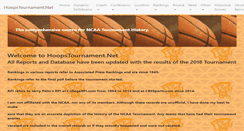 Desktop Screenshot of hoopstournament.net