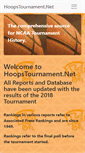 Mobile Screenshot of hoopstournament.net